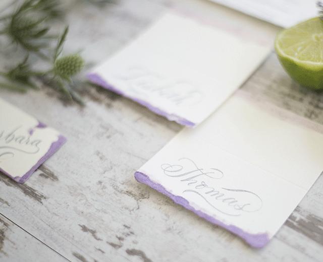 tintenfuchs hochzeit kalligraphie frühling