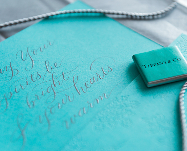 einladung karte kalligrafie