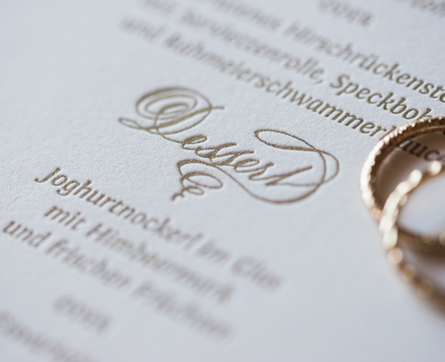 hochzeit kalligraphie letterpress