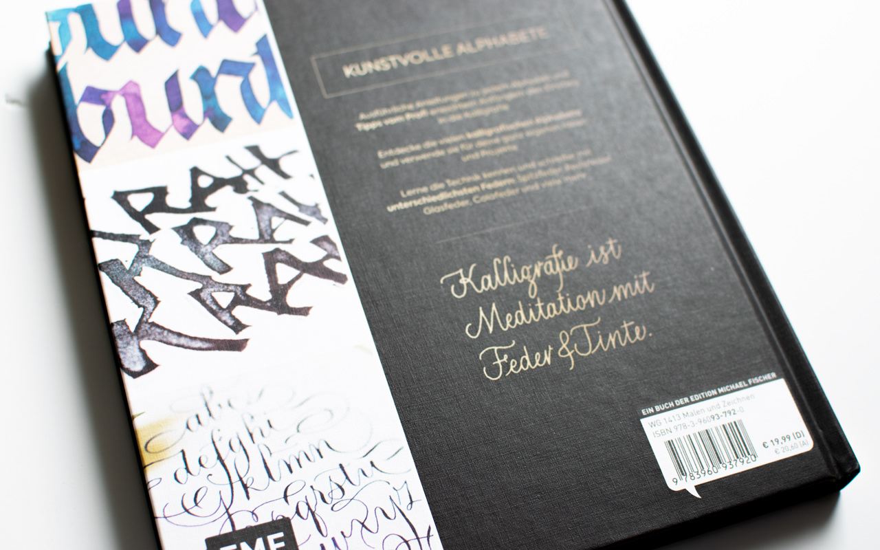 kalligrafie alphabete buch