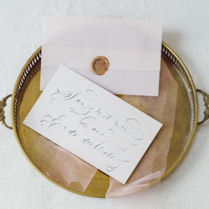 ballerina bride kalligraphie