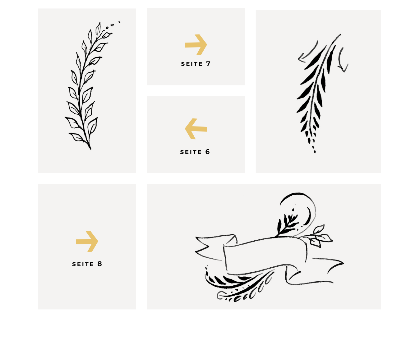 Workbook: Von der Natur inspirierte Schnörkel-Elemente – Bild 3