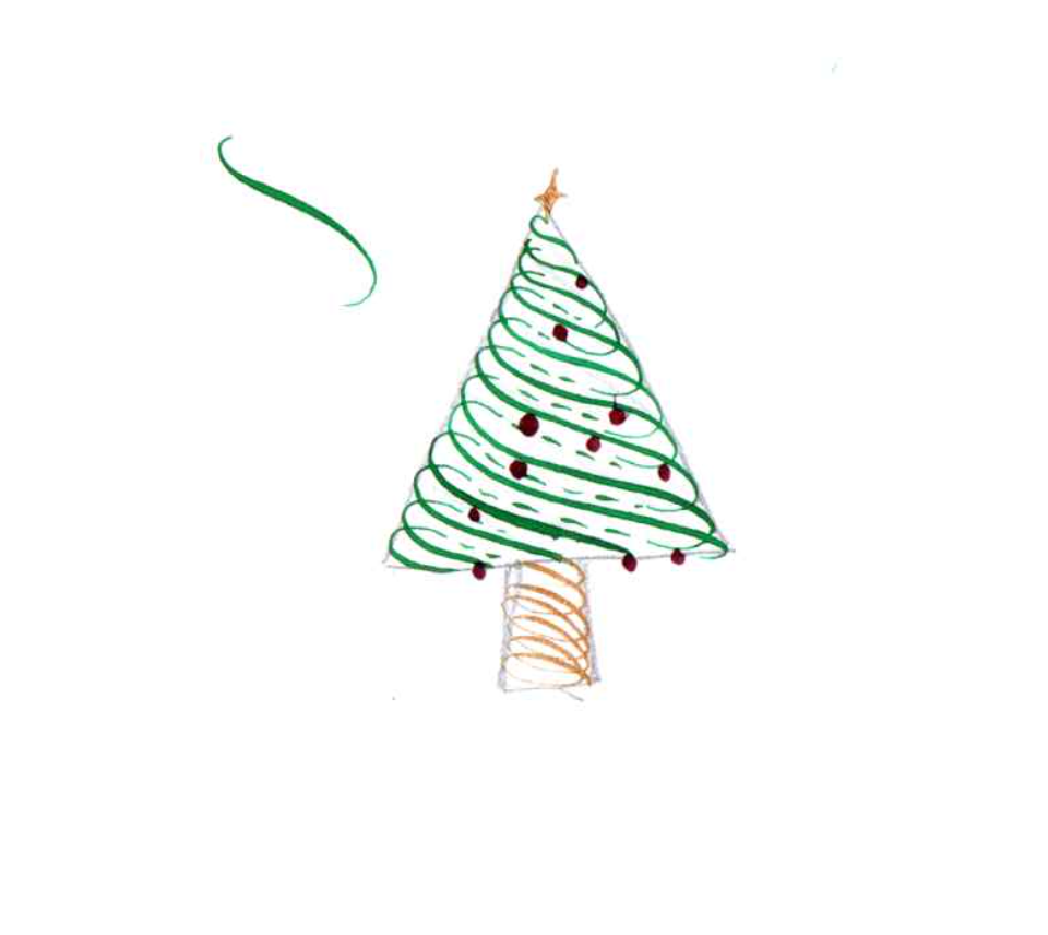 Live Online-Workshop Weihnachtsschnörkel (1.12.2024) – Bild 3