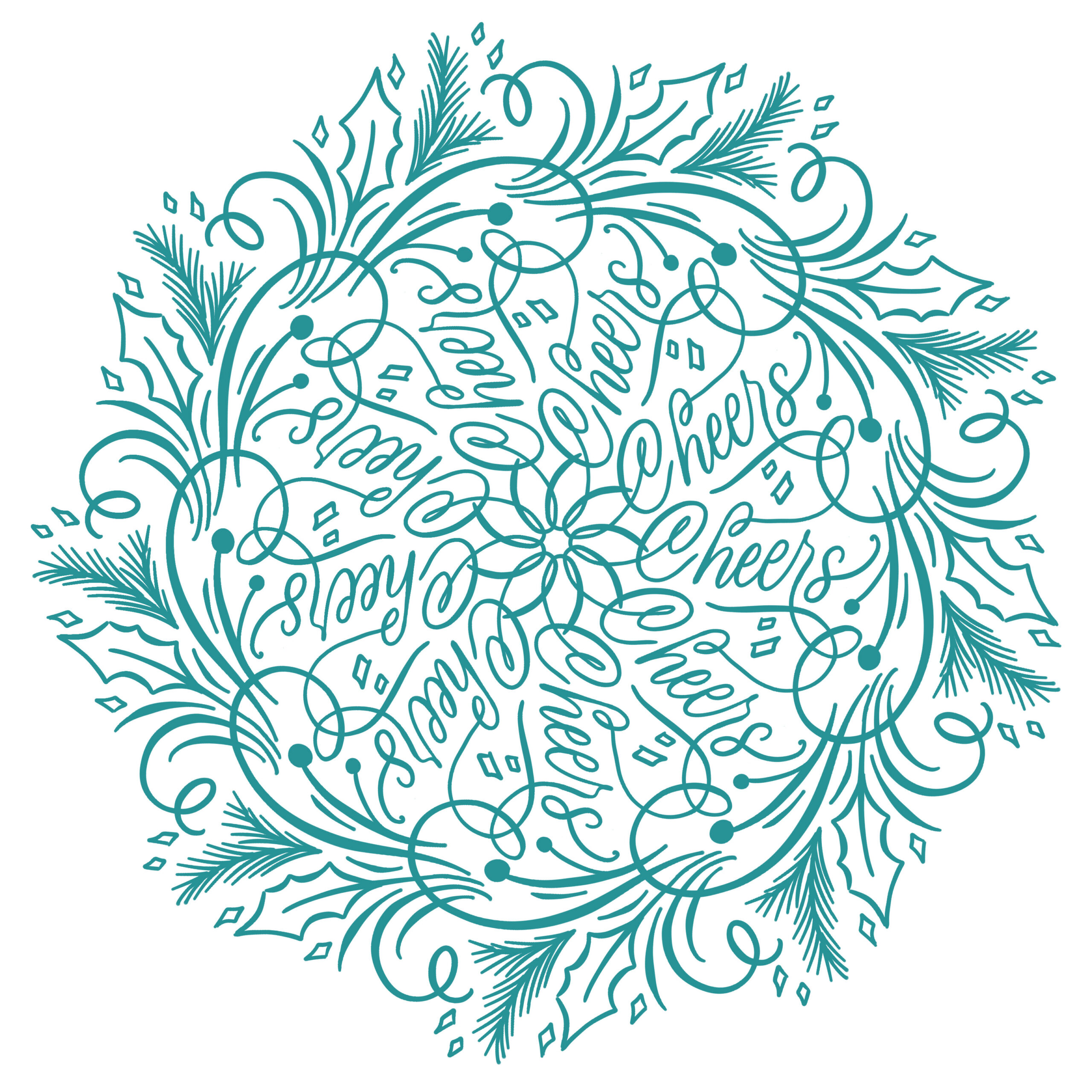 weihnachtsschnörkel