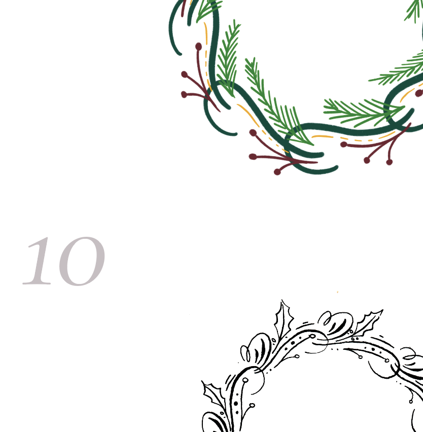 Workbook: Weihnachtsschnörkel – Bild 3