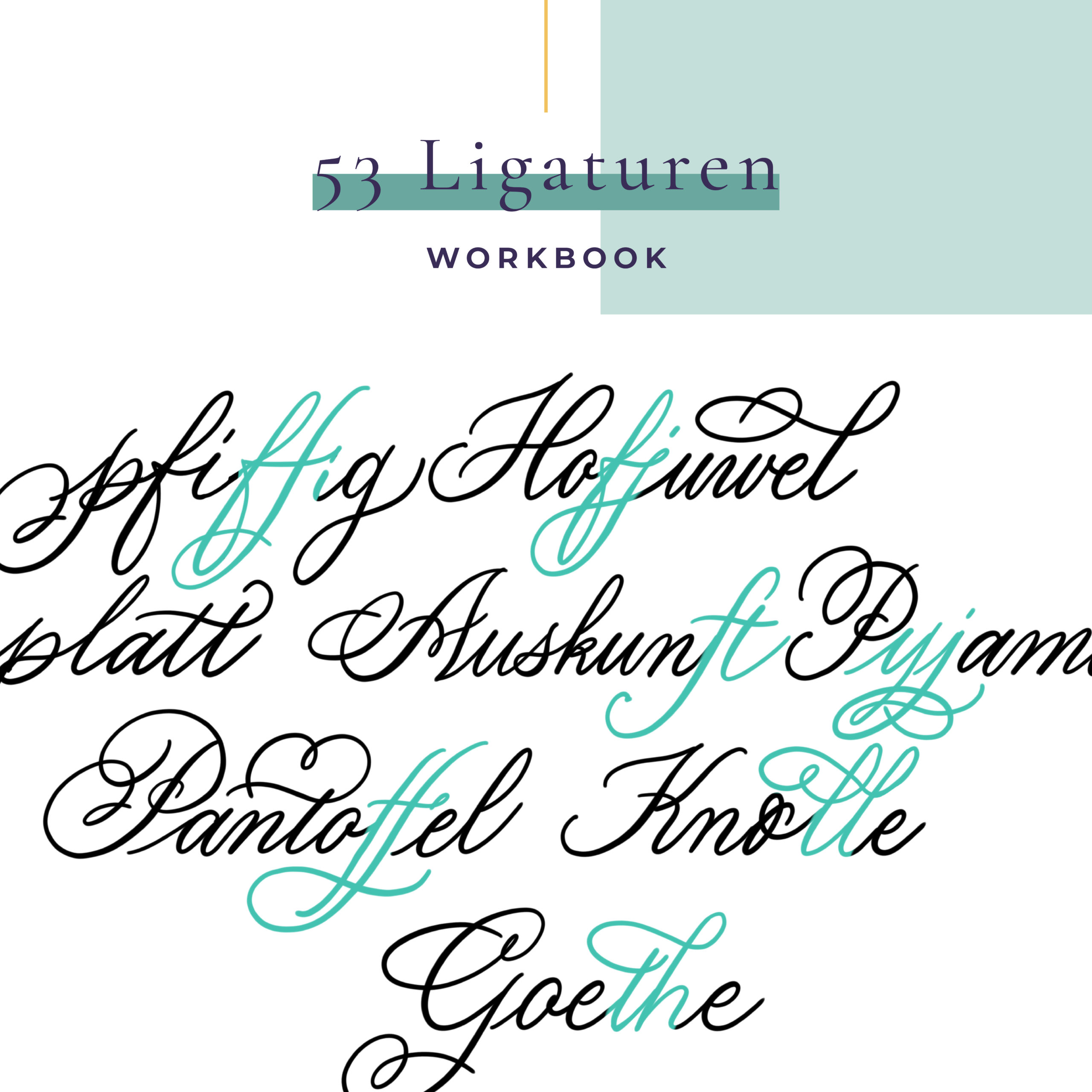 ligaturen workbook
